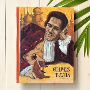 Vintage 1970 Gulliver’s Travels | Educator Classic Library Hardcover Book